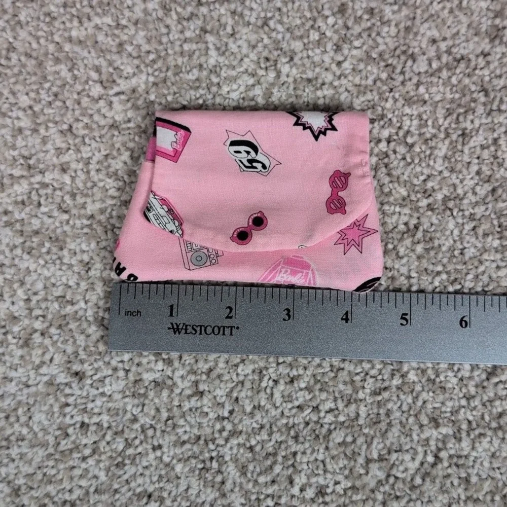 Pink Polka Dot Pocket Wallet Credit Card‎ Holder Clutch Purse